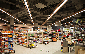 超市照明灯的重要性 怎么布局最恰当